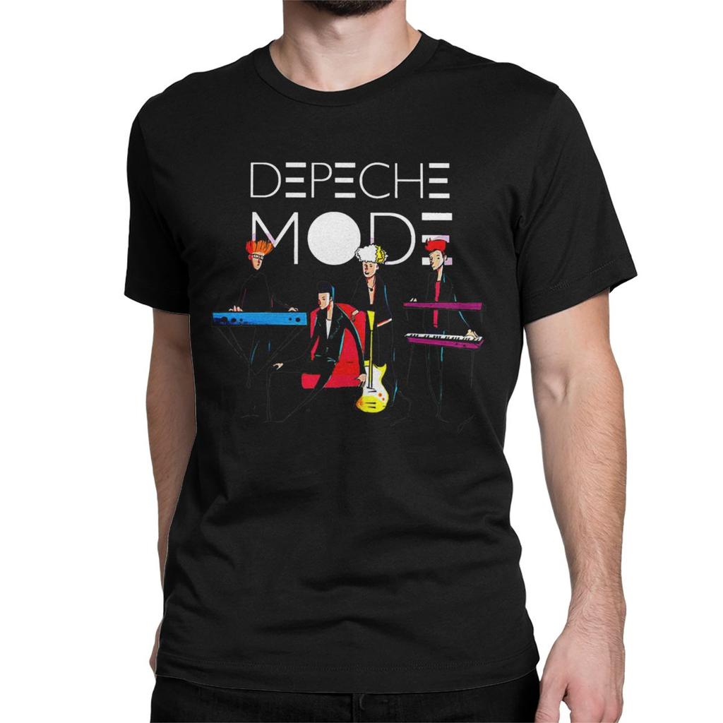 Kreatywne Depeches Cool Moded T-shirt dla Mężczyzn Okrągły Dekolt 100% Bawełna T-shirt Krótki Rękaw Koszulka Prezent Urodzinowy Top
