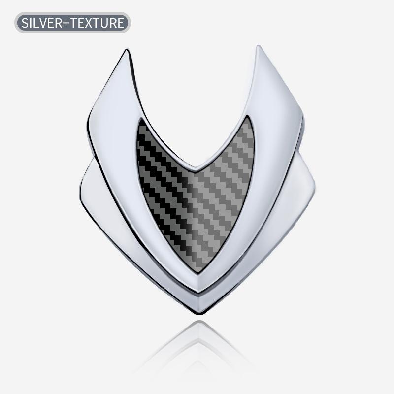 3D Stereoscopic Stainless Steel Alloy Car Logo Sticker for General Motors Electric Motorcycle