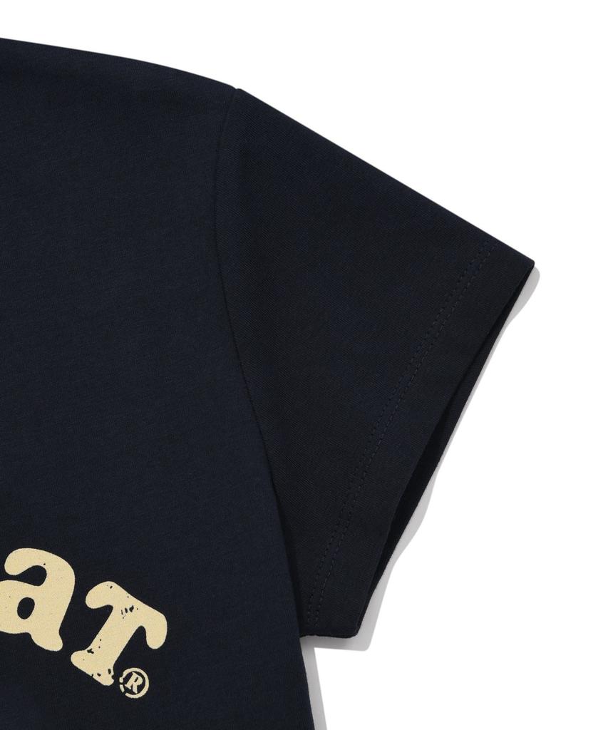 COVERNAT WOMAN Crop Fruit T-Shirt Navy