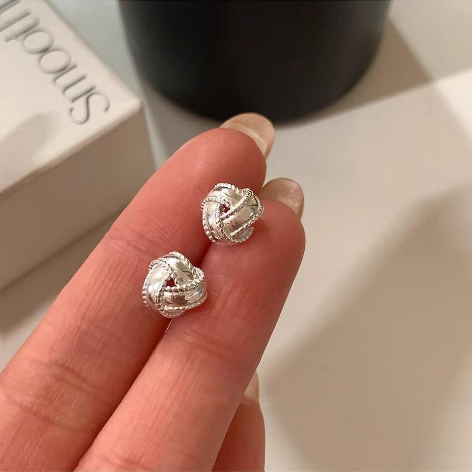 Серьги-обертки из серебра S925: Свежие, Сладкие и Универсальные Невыцветающие Украшения для Женщин