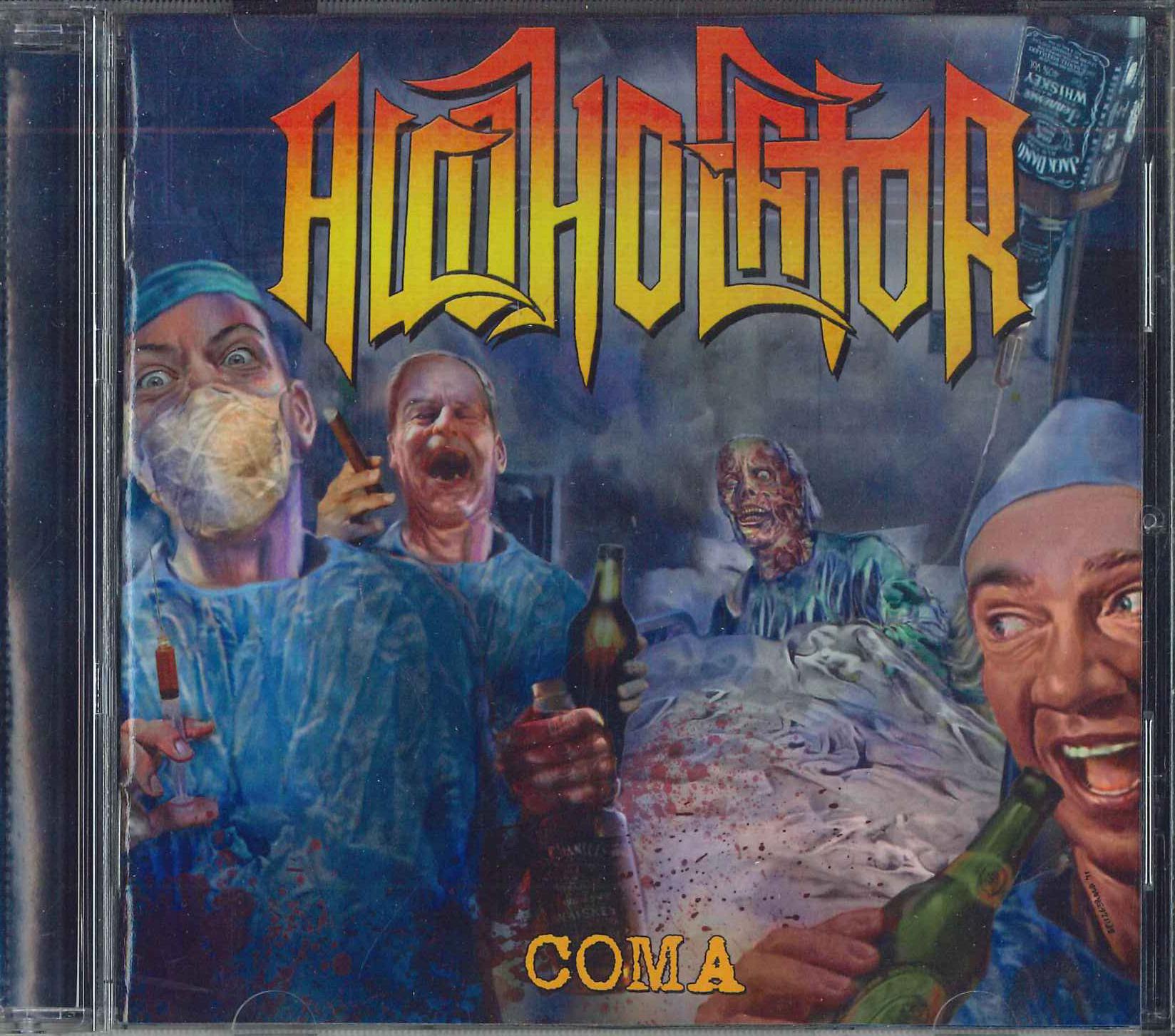 

CD ALCOHOLATOR - Coma EBM042 ENDLESS BRUTALI 2011 Mexico Rock Used