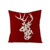 New Christmas Pillow Cover Printed Decorative Cushion Cover Home Sofa Cushion Linen Sofa Back