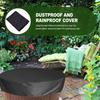 Round Bathtub Cover Outdoor Anti-Uv Spa Hot Tub Dust Cover Foldable Sunscreen Dustproof Waterproof Covers Swimming Pool Cover