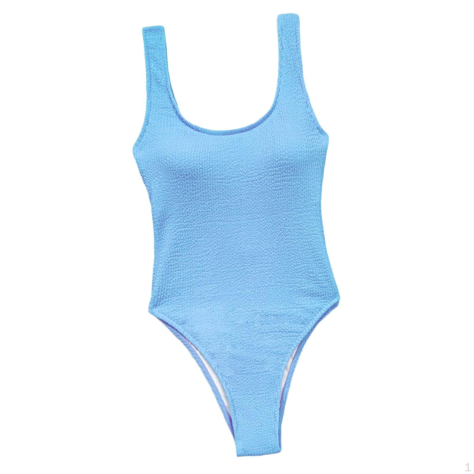 

Купальник з Чашечками Пляжний Одяг Тонга Купальники Жіночі M_Blue