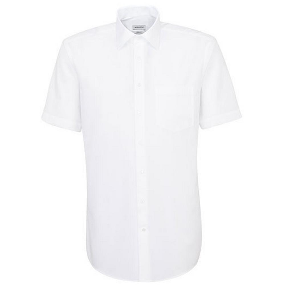 Seidensticker Mens Regular Short-Sleeved Shirt
