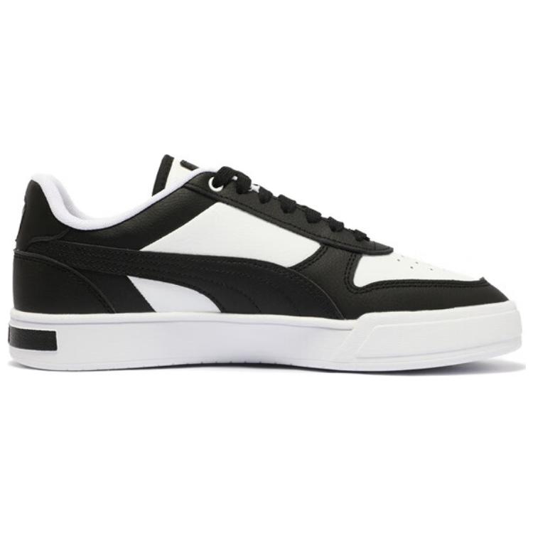 Puma Caven Dime Casual Comfortable Versatile Low-Top Sneakers Unisex Sneakers Black White 384953-24