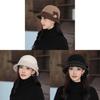 Wool Fedora Hat For Women Autumn Winter Warm Stylish Elegant British Vintage Casual