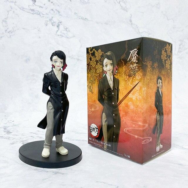 17cm Anime Demon Slayer Figure Enmu Pvc Action Figure Toys Collectible Model Toys Kid Gift