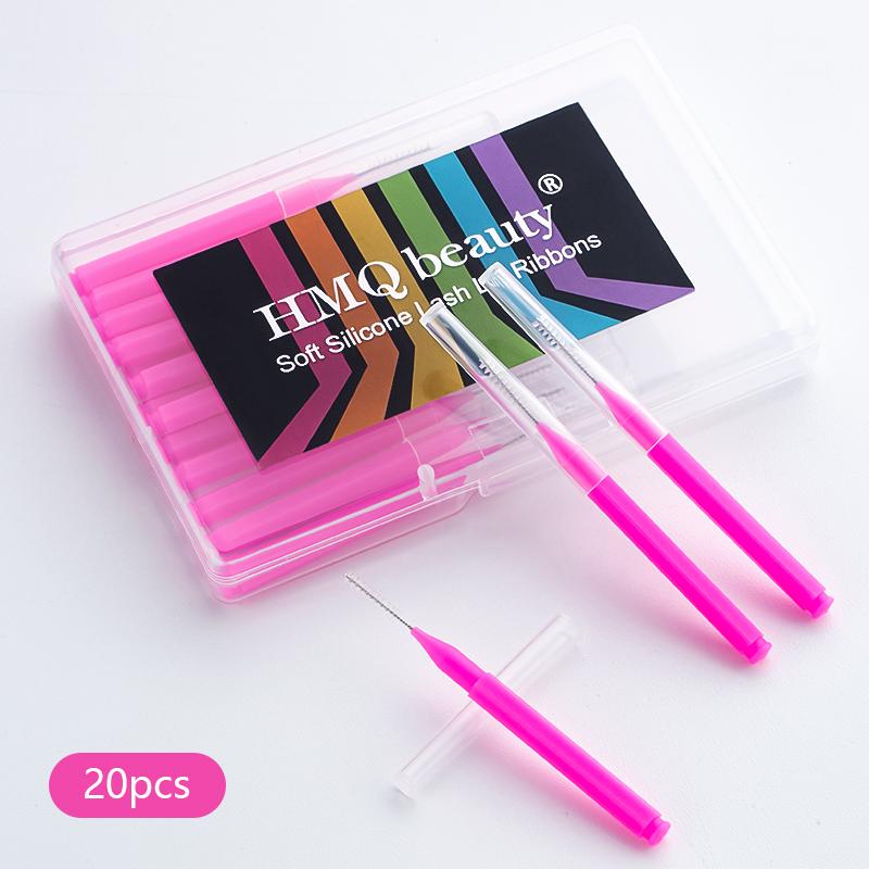 Hot 20Pcs Mini Eyebrow Brow Perm Brush Disposable Micro Brush Brow Lift Tool Eyelash Comb Lash Lifting Beauty Makeup Accessories
