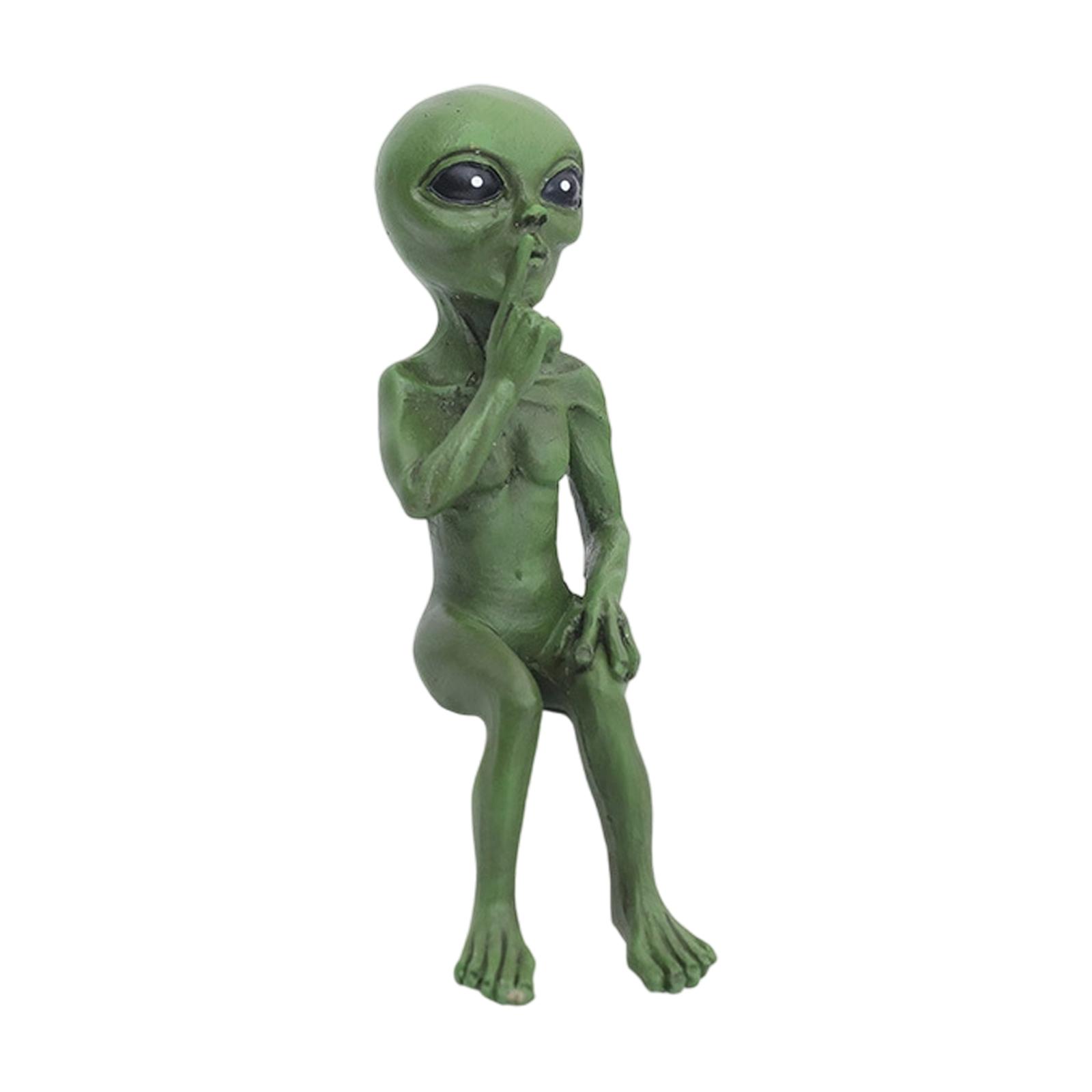

Alien Resin Ornaments, Indoor And Outdoor Home Decor Figurines One Size