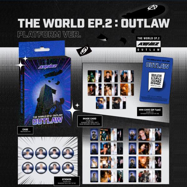 ATEEZ THE WORLD EP.2 - OUTLAW (Platform Ver.) *
