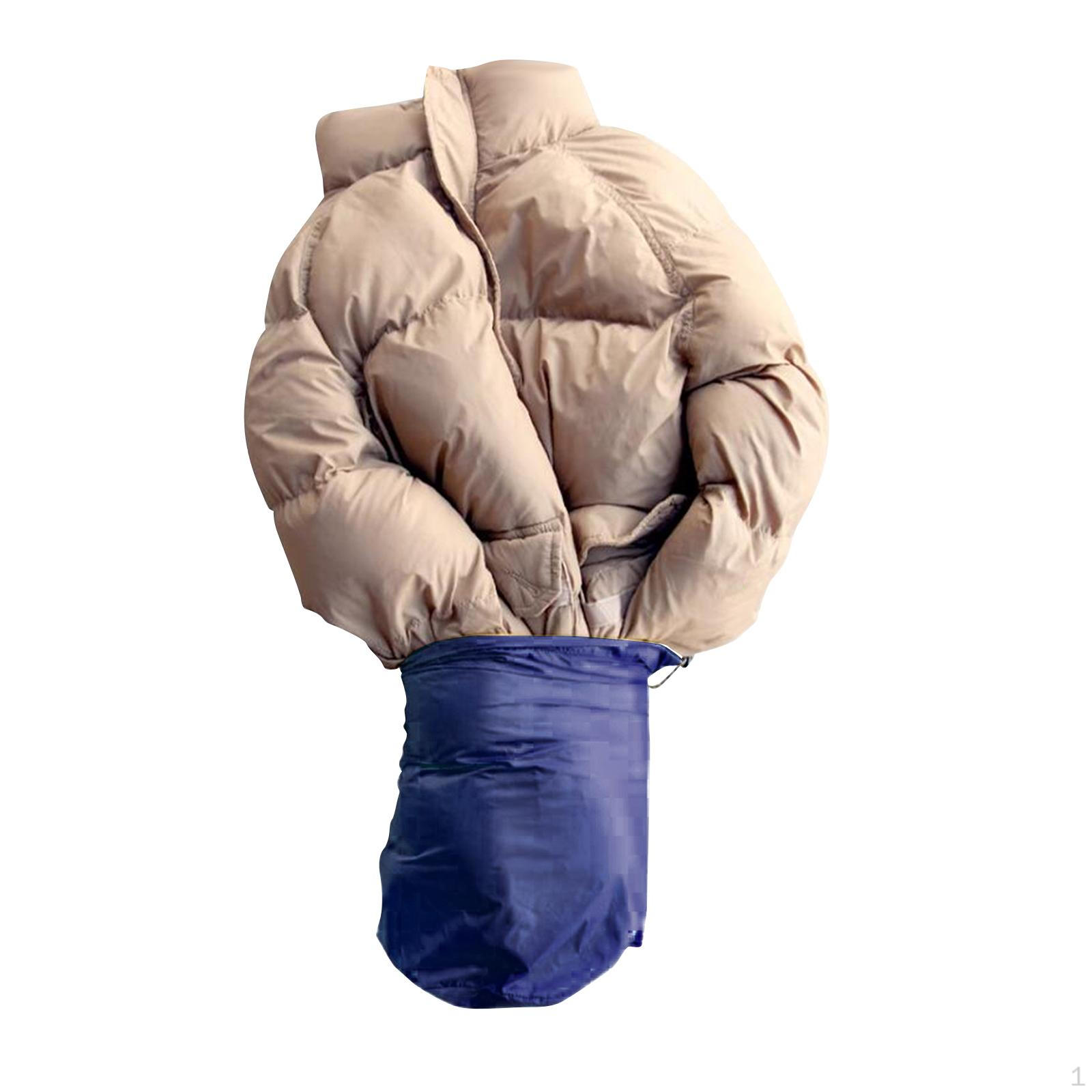 Сумка для хранения одежды туалетные принадлежности портативная простая упаковка куб для чемодана багажа XL синий 1817₽