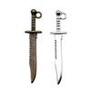Anime Charms Multi Color Medieval Sword Pendants For Fantasy Warrior Themed Jewelry