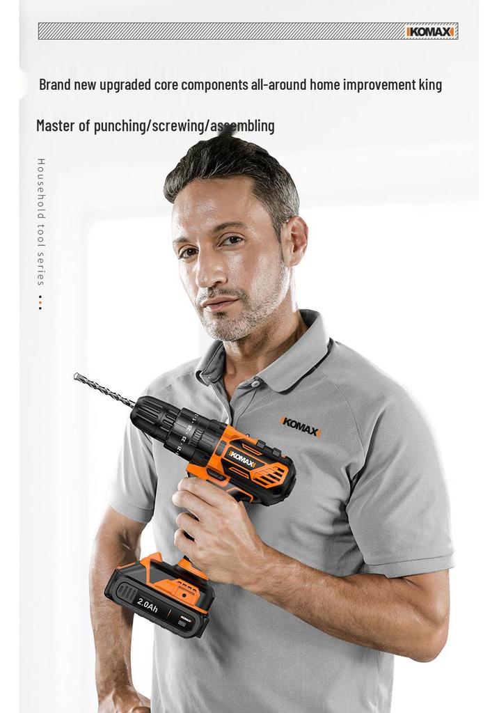 Multifunctional Electrician Repair Kit with Impact Drill
