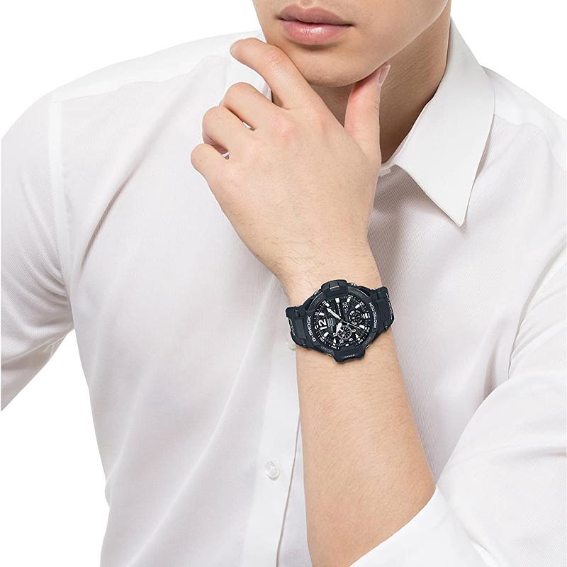 Casio G-SHOCK GRAVITYMASTER Soaring into the Sky Series 200m Waterproof and Shockproof Watch Quartz Movement Resin Strap Japanese and GA-1100-1APR