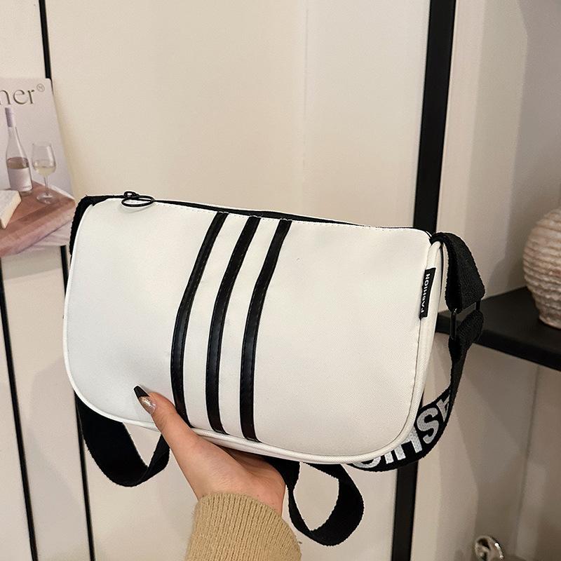 

2025 новая сумка через плечо из ткани Оксфорд, модная брендовая сумка через плечо с тремя перекладинами, сумка-мессенджер для женщин