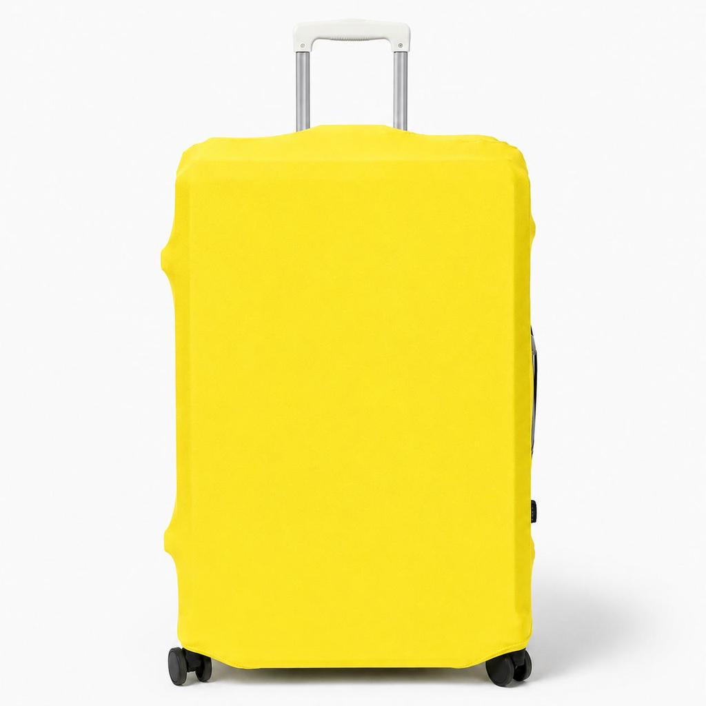 Copertura per Valigia Elastica in Seta di Latte - Ispessita, Antipolvere, Colore Solido Protettore per Trolley per Bagagli da Viaggio.