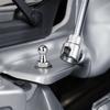 2PCS Vis à Tête Boule Argentée 10mm Connecteur Raccord pour Ressort à Gaz Universel Pour Tous les Vérins à Gaz de Voiture