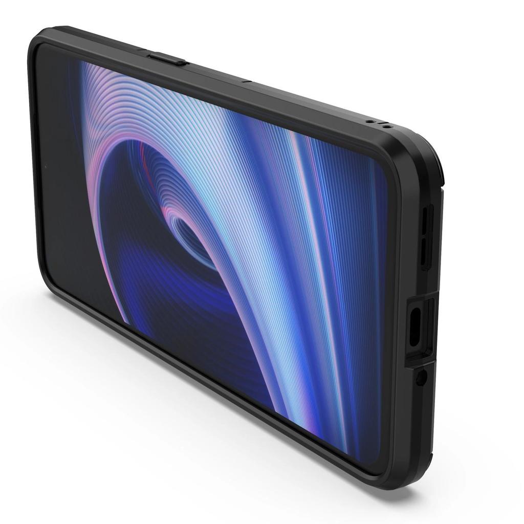 Ring Armor Pancerne Hybrydowe Etui Pokrowiec + Magnetyczny Uchwyt Oneplus Ace Czarny