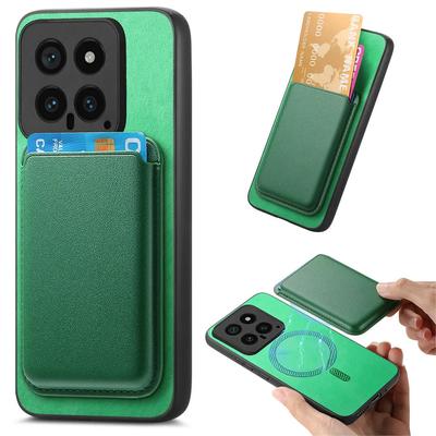 For Magsafe Magnetic Leather Case for Xiaomi 14T Pro 14 T 13T 14ultra Magnet Detachable 2 In 1 Wallet Card Pocket Cover for Mi 14Tpro 13 T Pro