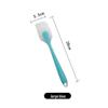 Cake Cream Silicone Spatula Set - Food-Grade, Translucent, Integrated Baking Tool (Small & Large Sizes)