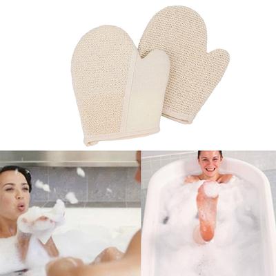 1 Adet Banyo Eldiveni Vücut Yıkama Ovma Cilt Kazıyıcı Duş Süngeri İnce Sırt Ovma Eldivenleri Banyo Dayanıklı Banyo Havlusu