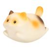 Cartoon Lucky Cat Swing Toy - Cute Cat Resin Artwork - Healing Office Desk Decor Item