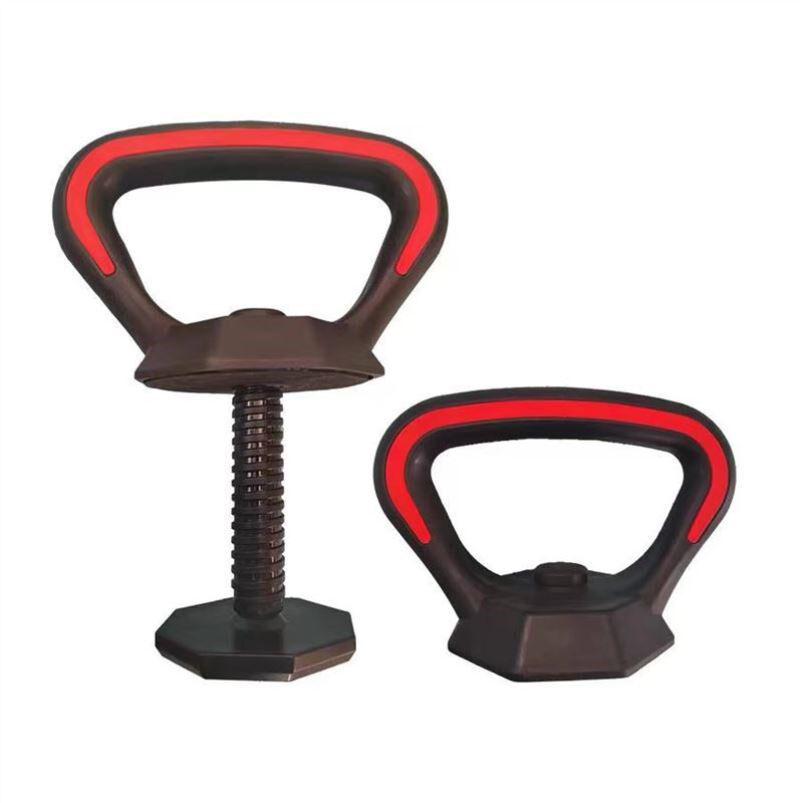 Universal Barbell & Dumbbell Connector with Clasp and Handle Fixing Nut for Home Fitness