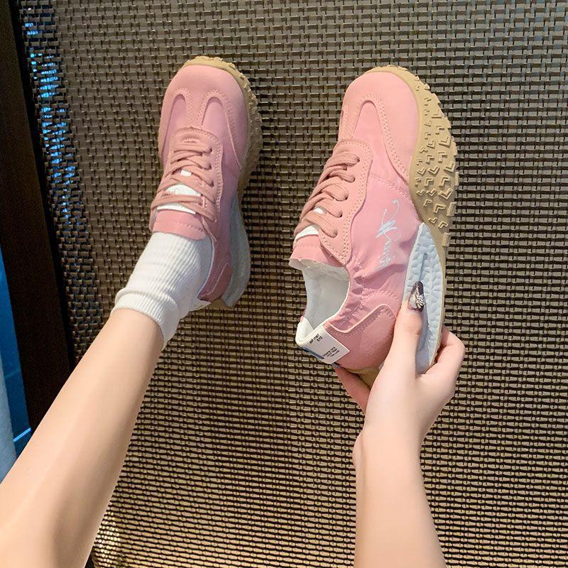 Thin Breathable Canvas Sports and Leisure Little White Board Shoes Summer Advanced Sense Lightweight Soft Sole German Training Forrest Gump Shoes Chil