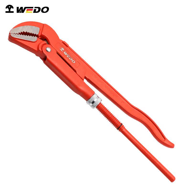 WEDO 45-Degree Jaw Pipe Wrench
