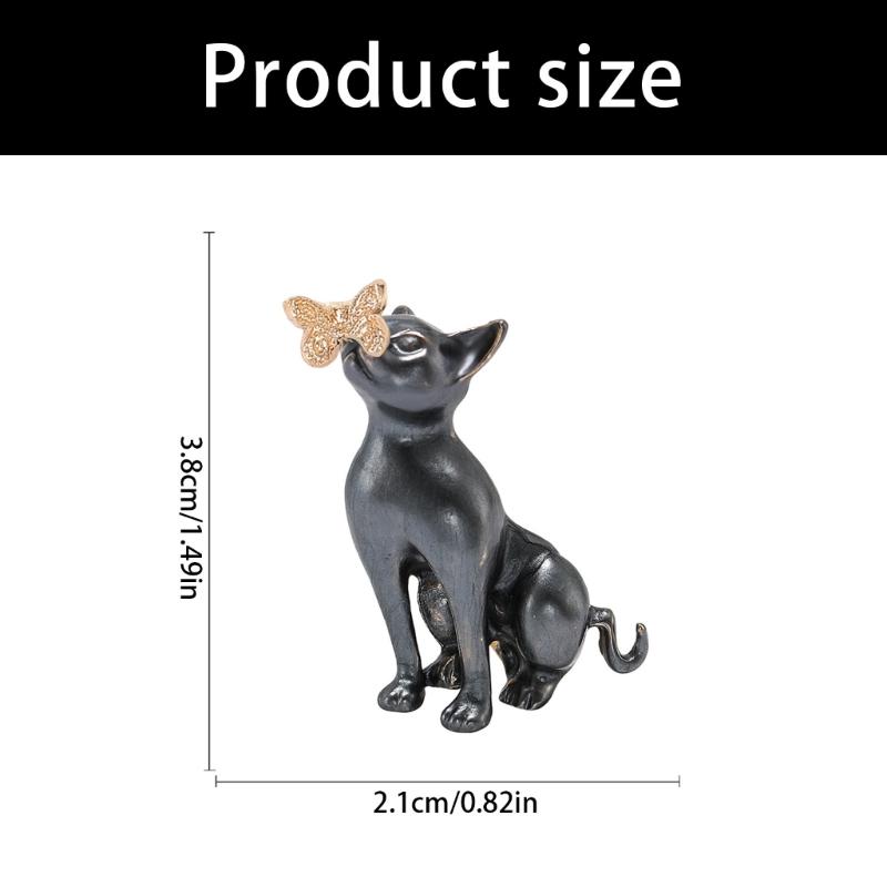 Playful Puppy Animal Pin Secure Clip Design Dog And Butterfly Brooch Fashion Accessory Everyday Wear