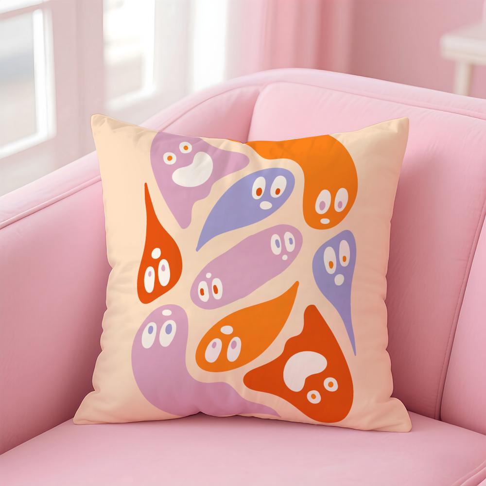 Minimal Modern Simple Creative Abstract Art Cushion Cover Pillow Case Soft Skin Friendly Fabric  Concealed Zipper