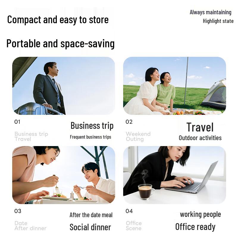 Baixi Grapefruit Green Grape Travel Dental Kit