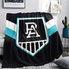 Port Adelaide Druck Flanelldecke, Hohe Qualität, Bequem für alle Jahreszeiten, Heimdekoration, Wärme und Komfort, Perfekt für Weihnachtsgeschenke