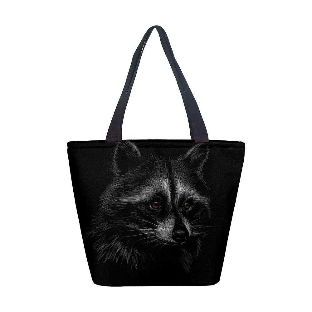 Women's Handbag No Theme Girl Shoulder Bag Printed Canvas Bag Fashion Trend Large Capacity Tote Bag