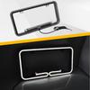12V Red LED License Plate Frame Acrylic Lighted USA/Canada Tag Cover Holder for Auto Truck Vehicles Car Styling License Plate Covers Frames 6