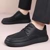 Fashion Casual Men's Shoes Designer's Comfortable Style Office and Leisure Business Outdoor Leisure Street Walkingleather Shoes Young