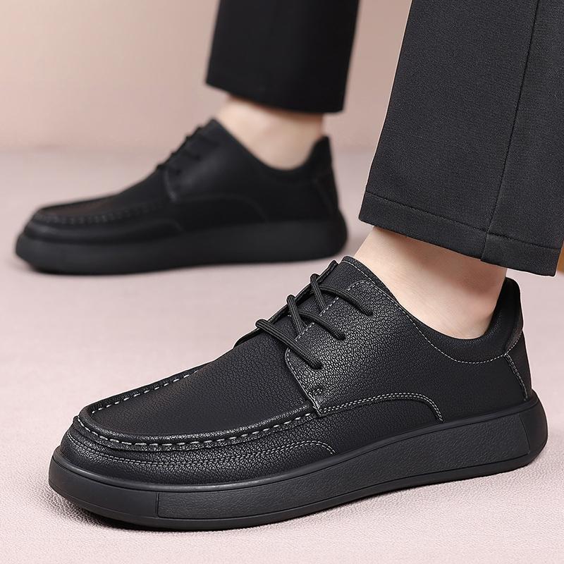 Fashion Casual Men's Shoes Designer's Comfortable Style Office and Leisure Business Outdoor Leisure Street Walkingleather Shoes Young