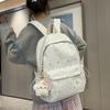 Schoolbag Candy Color Little Star School Bag Female Versatile Junior High School Student Small Fresh Backpack Girls College Style Travel Backpack