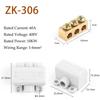 New Conductor Brass High Power Splitter Large Current Universal Quick Terminal Block Fast Connector Electrical