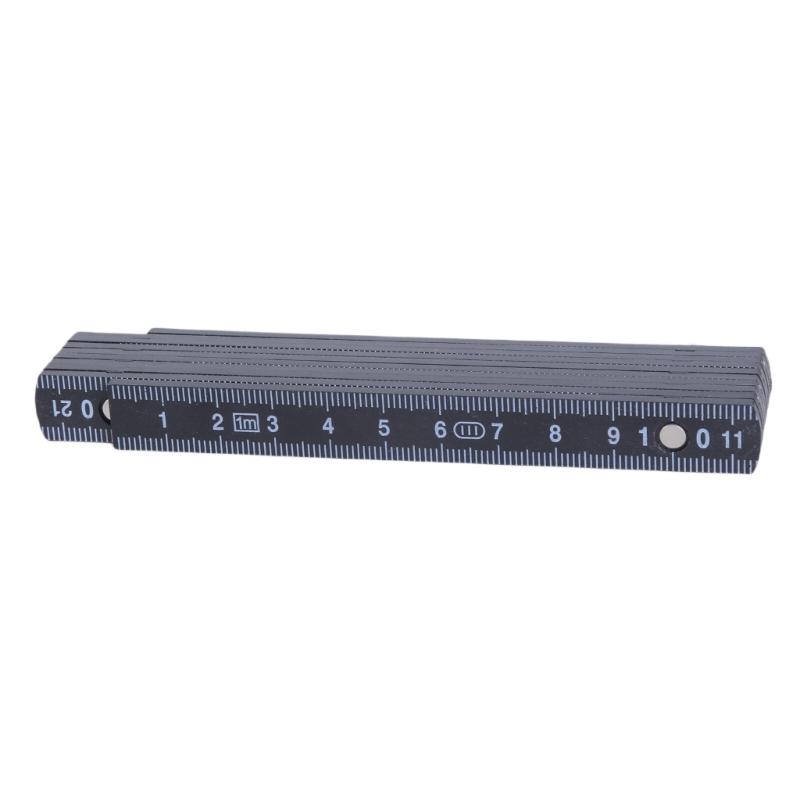 1 Meter Foldable Ruler Plastic Small  Designs Foldable Measuring Stick Clear Scale for Easy Storage in tool boxes  or Pocket
