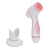 Facial Cleansing Brush Rechargeable IPX5 Water Proof Face Scrubber with 3 Heads for Deep Pore Cleaning Gentle