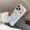 Macaron Splicing Is Suitable for Apple 11pm Mobile Phone Case iPhone11 Magnetic Attraction Rotating Fulcrum 11 Film Matte 11.