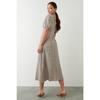 Dorothy Perkins Dam/Dam Ditsy Print Ruched Midi-klänning