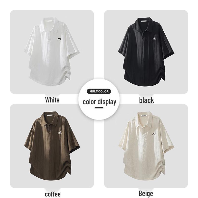 Mark Fairwhale Men's Loose Fit Polo T-Shirt
