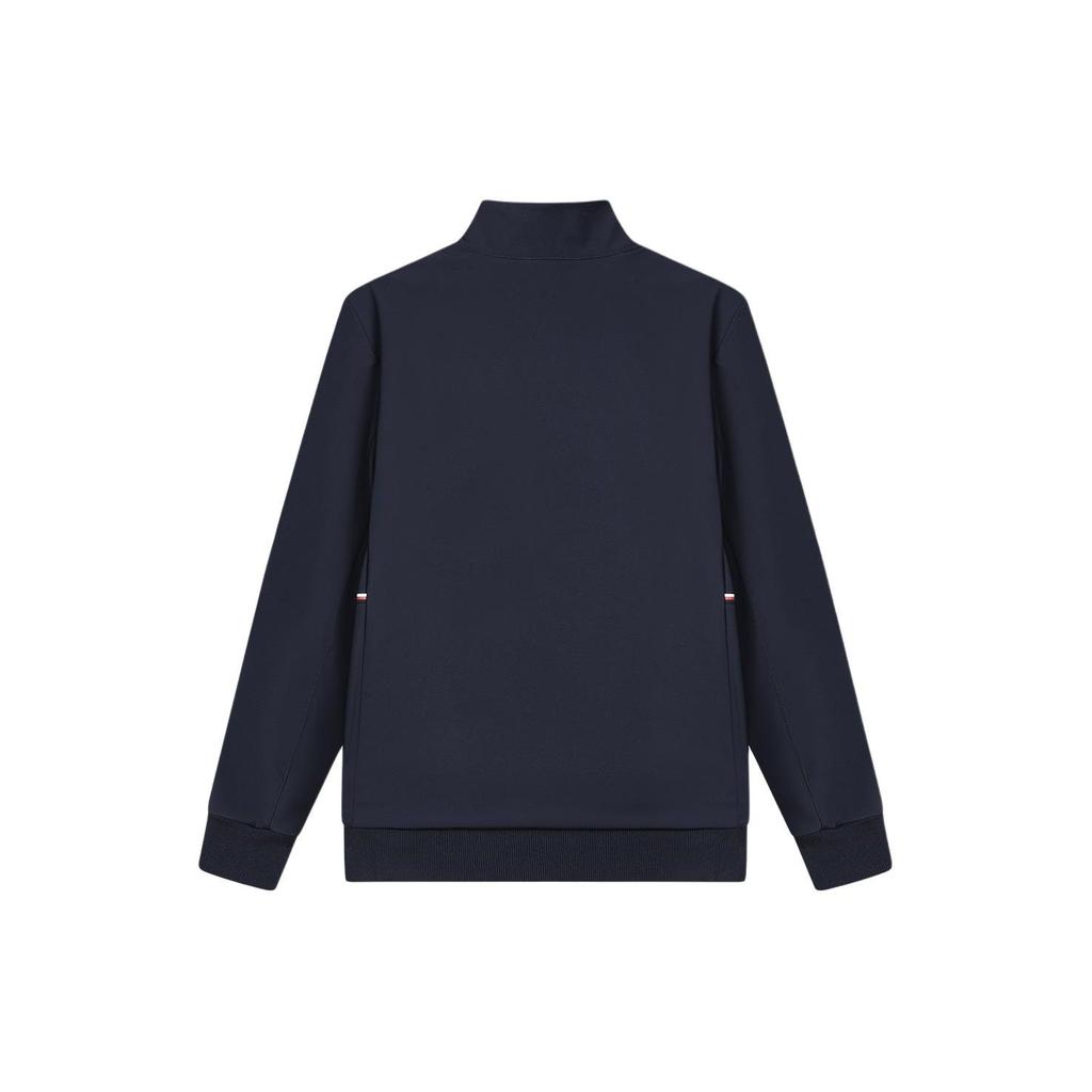 FILA Solid Color Stand Collar Woven Jacket Men Jackets Legendary-Blue F11M411705F-NV