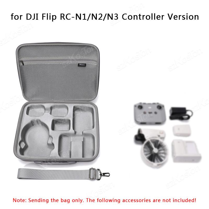 Carrying Case For DJI Flip RC 2/RC N3 Remote Control Protective Handbag Portable Storage Box For DJI Flip Drone Accessories