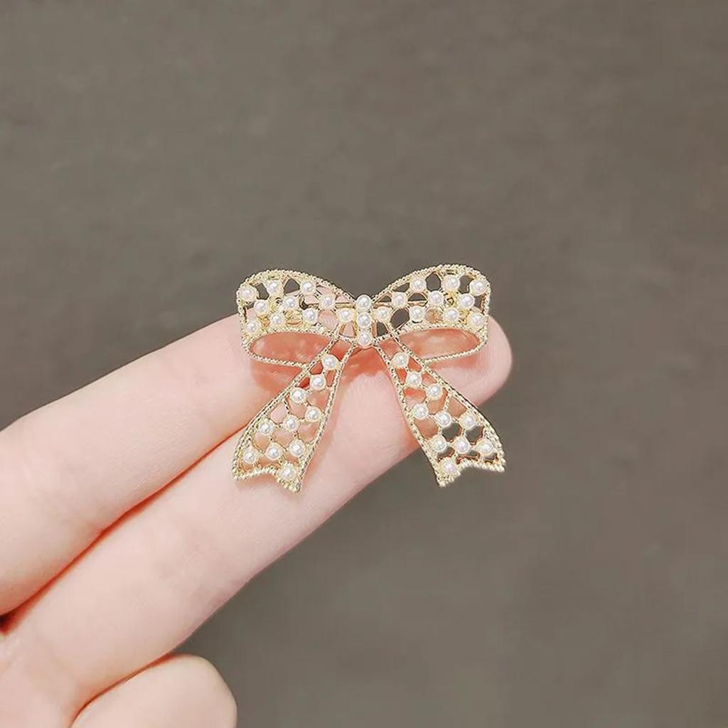 Butterfly Brooch For Women, High-end  , High-end Pin, Temperament, Fixed Clothes, Suit, Pearl Jewelry