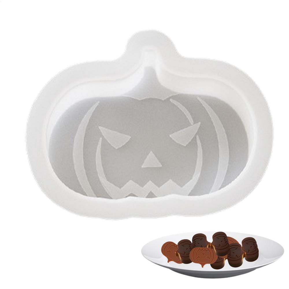 Halloween Silicone Molds Spooky Aromatherapy Moulds Cute Halloween Silicone Molds For Candle Aromatherapy Wax Plaster Soap Clay