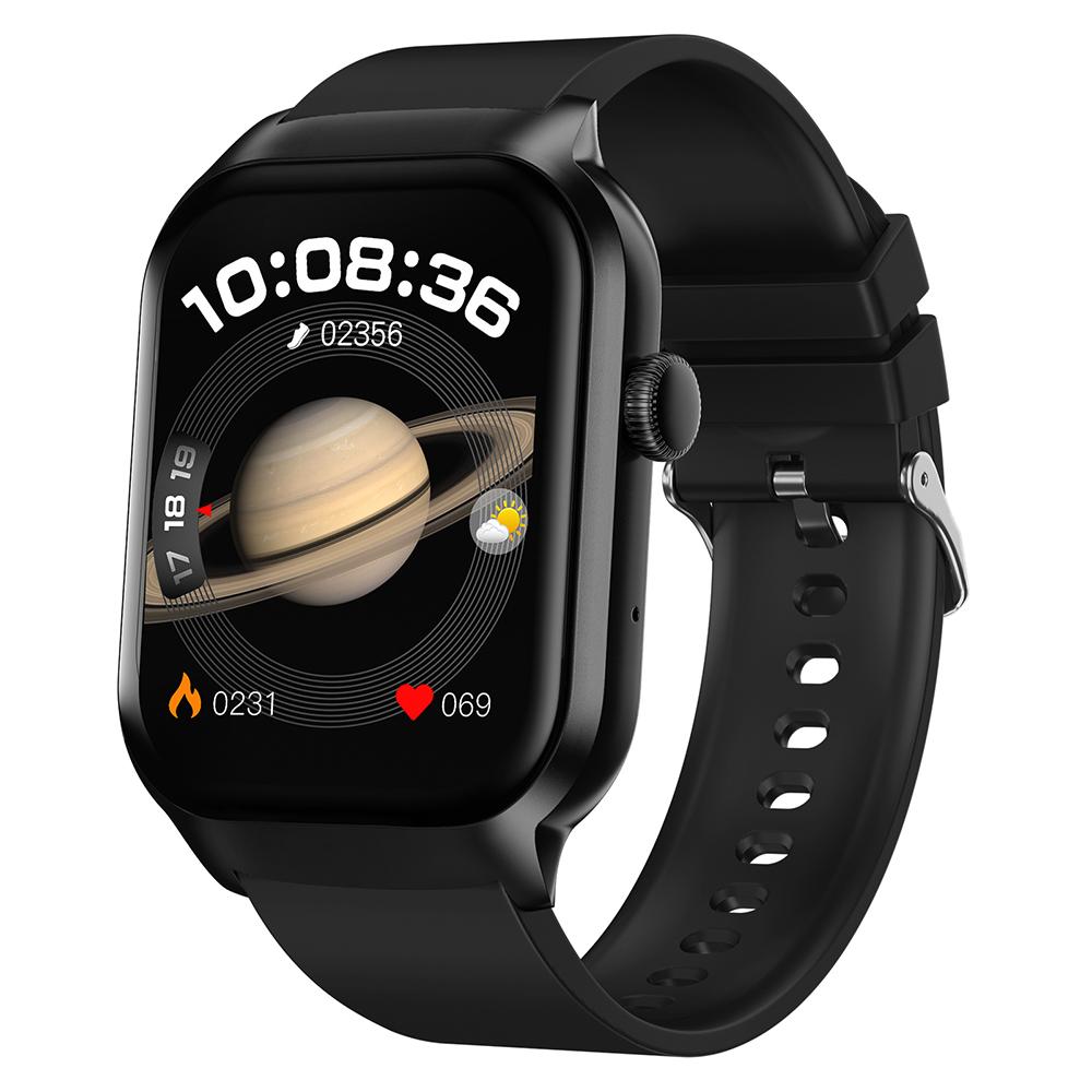 

G43 2.01 Inch Smart Watch Bluetooth Call Health Monitoring Fitness Tracker Wristwatch , Silicone Strap